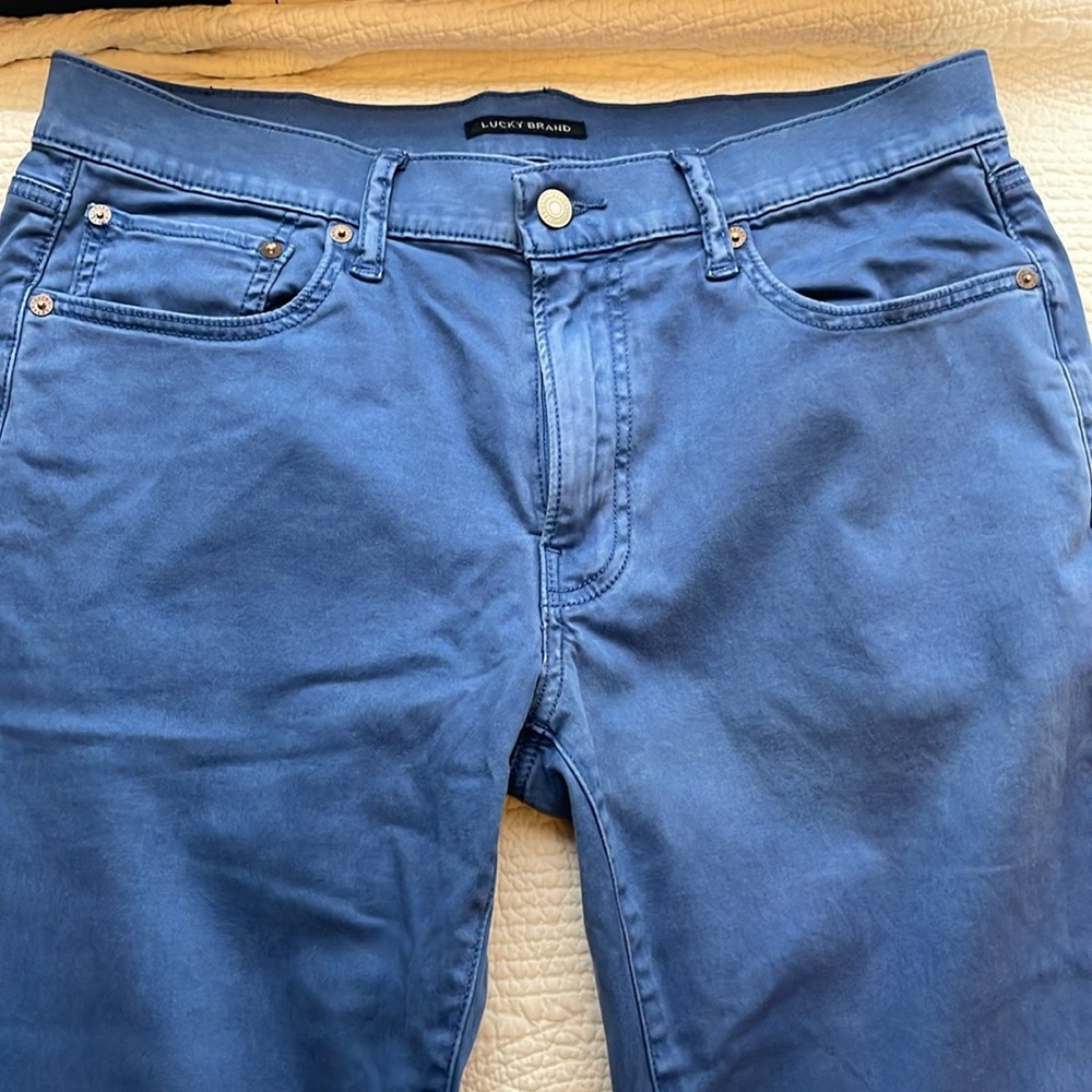Blue Suede Feeling Lucky Brand Jeans - Picture 2 of 6